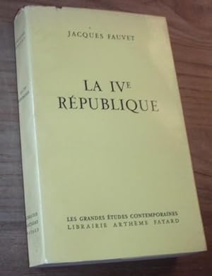 La IVe République.