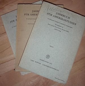 Jahrbuch für Amerikastudien. Im Auftrag der Deutschen Gesellschaft für Amerikastudien. Band 1, hr...