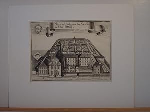 Altötting. `Kirch und Collegium der Soc: Jesu in Alten Oetting`.
