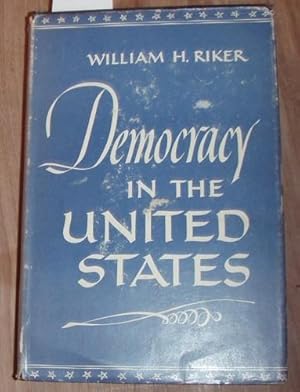 Image du vendeur pour Democracy in the United States. mis en vente par Kunstantiquariat Rolf Brehmer