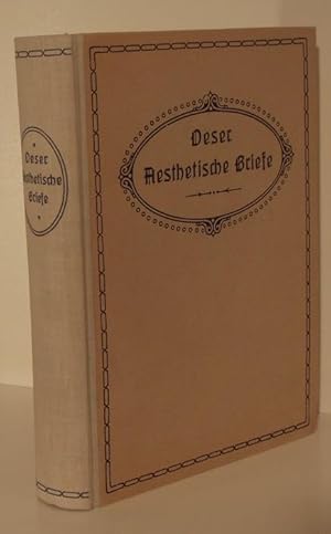 Briefe an eine Jungfrau über die Hauptgegenstände der Ästhetik. Ein Weihgeschenk für Frauen und J...