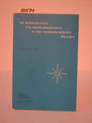 Die Bezeichnungen für Himmelsrichtungen in den Finnisch-Ugrischen Sprachen.