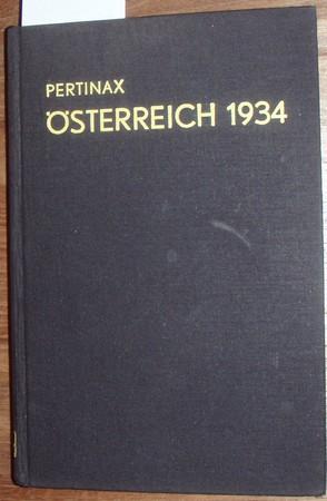 Imagen del vendedor de sterreich 1934. Die Geschichte einer Konterrevolution. a la venta por Kunstantiquariat Rolf Brehmer