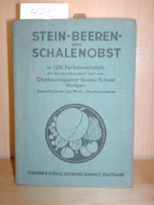 Stein-, Beeren- und Schalenobst in 126 Farbdrucktafeln mit beschreibendem Text.