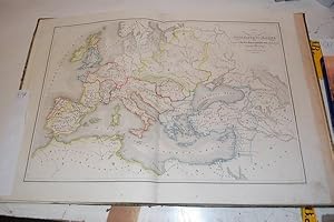 Bild des Verkufers fr Historisch, geographischer Atlas. Gestochen von Julius Loewenberg. zum Verkauf von Kunstantiquariat Rolf Brehmer