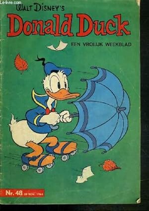 Seller image for DONALD DUCK - EEN VROLIJK WEEKBLAD - N 48 - 28 NOV.1964 - DIEDERIK DUCK - TEXTE EXCLUSIVEMENT EN NEERLANDAIS. for sale by Le-Livre