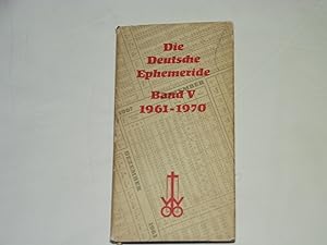 Die Deutsche Ephemeride Band VI 1971-1980