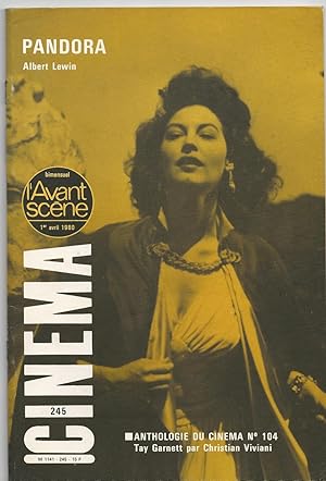 L'Avant-Scène Cinéma n° 245 (revue). Pandora - Albert Lewin.