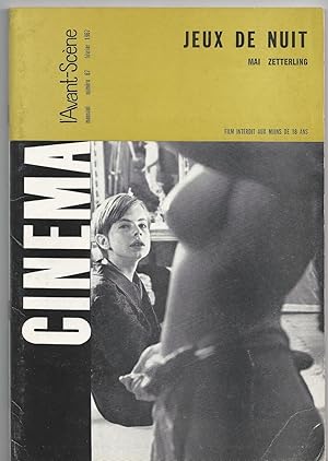 L'Avant-Scène Cinéma n° 67 (revue). Jeux de Nuit - Mai Zetterling.