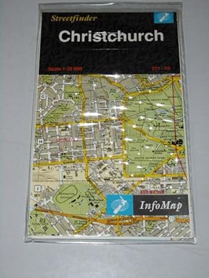 Streetfinder Christchurch Scale: 1:25 000