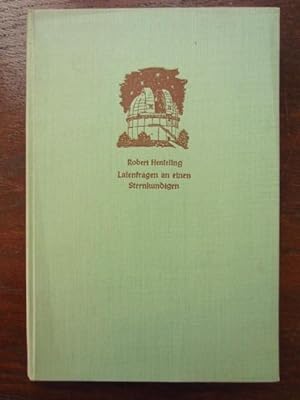 Seller image for Laienfragen an einen Sternkundigen for sale by Rudi Euchler Buchhandlung & Antiquariat