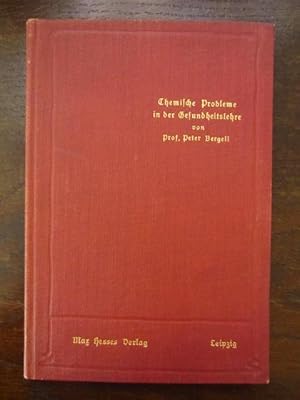 Imagen del vendedor de Chemische Probleme in der Gesundheitslehre. Max Hesses Bcherei des modernen Wissens 10. Band. Hausbcher zur Erhaltung der Gesundheit a la venta por Rudi Euchler Buchhandlung & Antiquariat