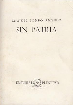 Seller image for SIN PATRIA for sale by Librera Vobiscum