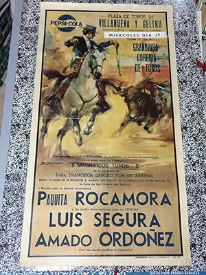 PLAZA DE TOROS VILLANUEVA Y GELTRU - Grandiosa corrida de toros