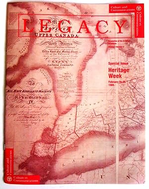 Legacy, Newsletter of the Archives of Ontario - Héritage, bulletin des Archives de l'Ontario, vol...