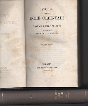 Imagen del vendedor de ISTORIA DELLE INDIE ORIENTALI (1830) a la venta por Invito alla Lettura