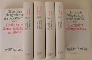 Weltgeschichte der neuesten Zeit. Bd. I/1: Die deutsche Vormachtstellung in Europa. Bd. I/2: Das ...