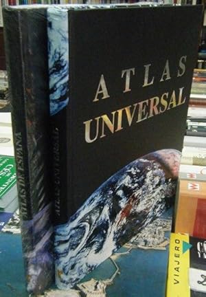 ATLAS DE ESPAÑA Y ATLAS UNIVERSAL. 2 TOMOS.