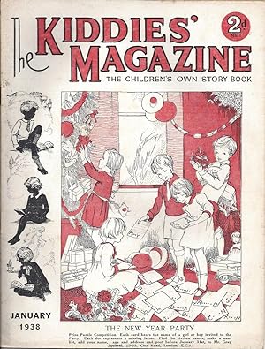 Image du vendeur pour The Kiddies' Magazine The Children's Own Story Book - January 1938 mis en vente par Peakirk Books, Heather Lawrence PBFA