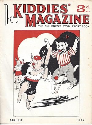 Image du vendeur pour The Kiddies' Magazine The Children's Own Story Book - August 1947 mis en vente par Peakirk Books, Heather Lawrence PBFA