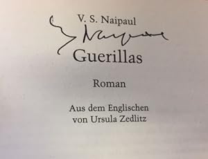 Bild des Verkufers fr Guerillas.- signiert, Erstausgabe Roman. List-TB 60238. zum Verkauf von Bhrnheims Literatursalon GmbH