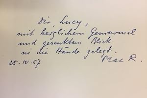 Bild des Verkufers fr Arachne.- signiert, Widmungsexemplar, Erstausgabe Aufstze zur Literatur. zum Verkauf von Bhrnheims Literatursalon GmbH