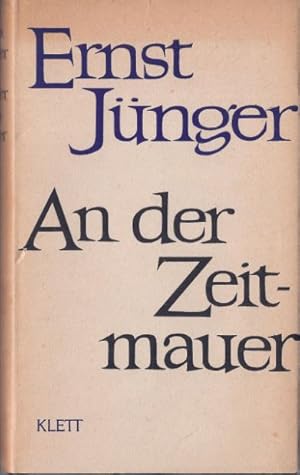 An der Zeitmauer.- Erstausgabe