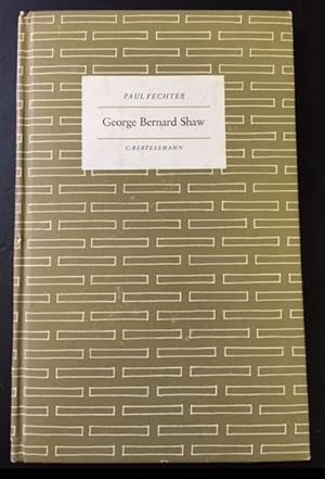George Bernard Shaw. Vom 19. zum 20. Jahrhundert. Das Kleine Buch 29.