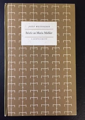 Briefe an Marie Mahler. Herausgegeben von Paul Zugowski. Das Kleine Buch 44.