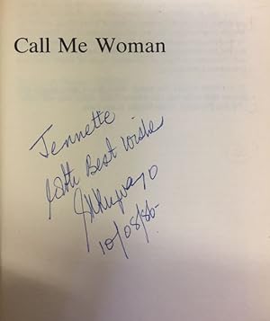 Seller image for Call me Woman.- signiert Preface by Nadine Gordimer. Foreword by Bessie Head. for sale by Bhrnheims Literatursalon GmbH