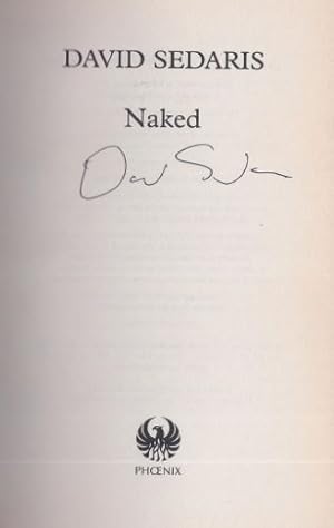 Seller image for Naked.- signiert for sale by Bhrnheims Literatursalon GmbH