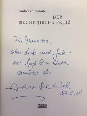 Imagen del vendedor de Der mechanische Prinz. a la venta por Bhrnheims Literatursalon GmbH