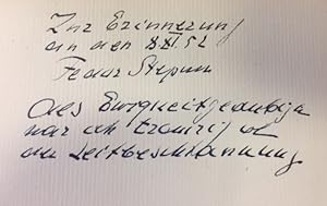 Vergangenes und Unvergängliches. Aus meinem Leben. Erster Teil 1884 - 1914.