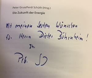 Seller image for Die Zukunft der Energie. Die Antwort der Wissenschaft. Ein Report der Max-Planck-Gesellschaft. for sale by Bhrnheims Literatursalon GmbH