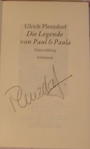 Bild des Verkufers fr Die Legende von Paul & Paula. Suhrkamp-Taschenbcher st 173. zum Verkauf von Bhrnheims Literatursalon GmbH