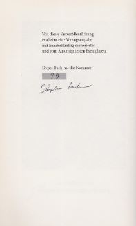 Bild des Verkufers fr Ein Mann mit blauen Haaren. Erzhlungen. zum Verkauf von Bhrnheims Literatursalon GmbH