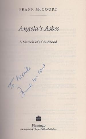 Angela s Ashes. A memoir of a childhood.