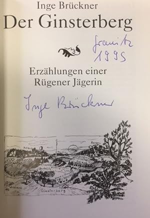 Der Ginsterberg. - Signiertes Exemplar, Erstausgabe Erzählungen einer Rügener Jägerin.