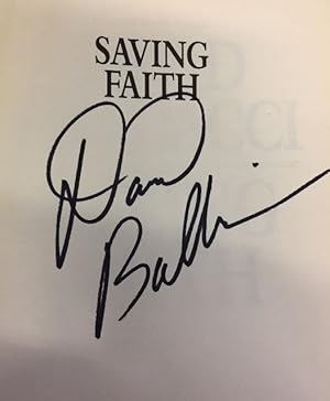 Saving Faith.- signiert, Erstausgabe A novel.