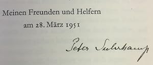 Bild des Verkäufers für Brief an einen jungen Freund.- signiert (Der Brief wurde 1945 geschrieben und erschien zuerst im " Taschenbuch für junge Menschen 1946) ., zum Verkauf von Bührnheims Literatursalon GmbH