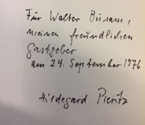 Bild des Verkufers fr Paradiese. Gedichte. zum Verkauf von Bhrnheims Literatursalon GmbH