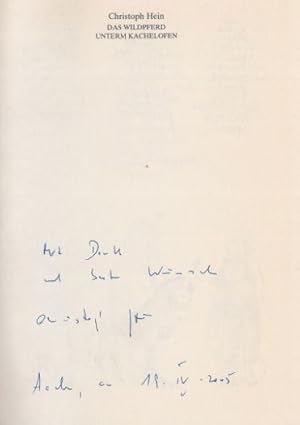 Bild des Verkufers fr Das Wildpferd unterm Kachelofen. Ein schnes dickes Buch von Jakob Borg und seinen Freunden. zum Verkauf von Bhrnheims Literatursalon GmbH