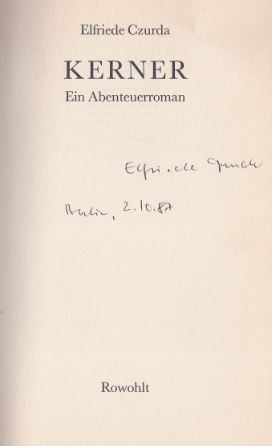 Bild des Verkufers fr Kerner. Ein Abenteuerroman. zum Verkauf von Bhrnheims Literatursalon GmbH