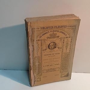 Seller image for FRANCISCO DE VALLES (EL DIVINO) ORTEGA, EUSEBIO Y MARCOS, BENJAMIN 1914 for sale by LIBRERIA ANTICUARIA SANZ