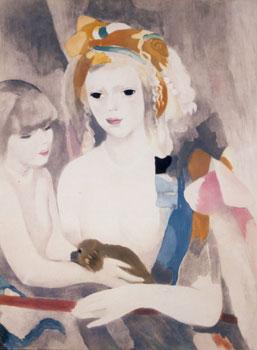 Image du vendeur pour Photograph of work by Marie Laurencin. mis en vente par Wittenborn Art Books