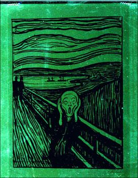 Seller image for Negatives of Edvard Munch The Scream (1895). for sale by Wittenborn Art Books