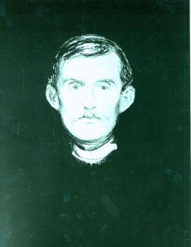 Seller image for Black and white photographs (14) & one negative of Edvard Munch Self-Portrait (1895). for sale by Wittenborn Art Books