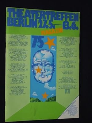 Imagen del vendedor de Theatertreffen Berlin 27. Mai - 13. Juni 1975. Magazin a la venta por Fast alles Theater! Antiquariat fr die darstellenden Knste