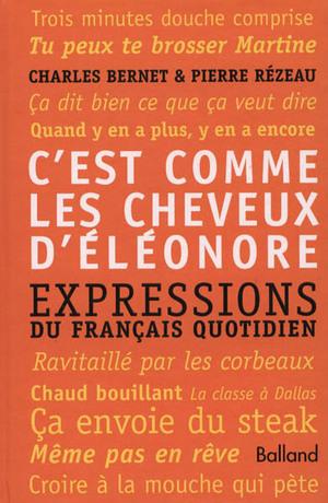 Immagine del venditore per EXPRESSIONS DU FRANCAIS QUOTIDIEN ; C'EST COMME LES CHEVEUX D'ELEONORE venduto da Achbarer