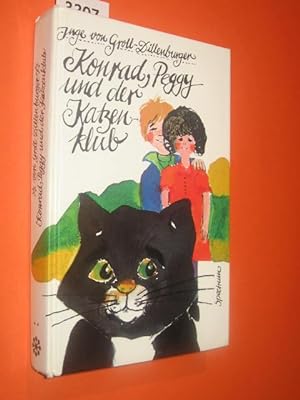 Immagine del venditore per Konrad, Peggy und der Katzenklub. Eine lustige Geschichte von Kindern und Katzen venduto da Antiquariat Tintentraum